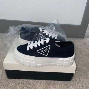 Prada platform sneakers